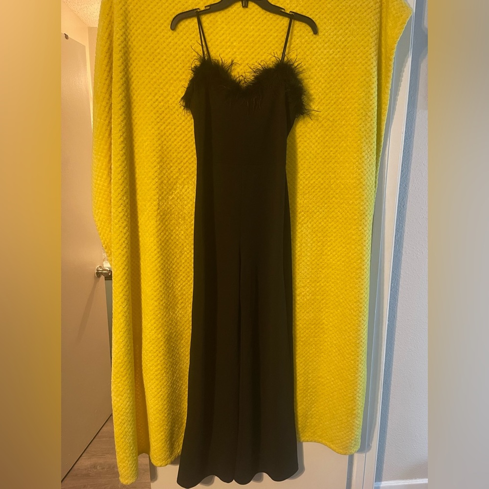 Forever 21 black dressy jumpsuit